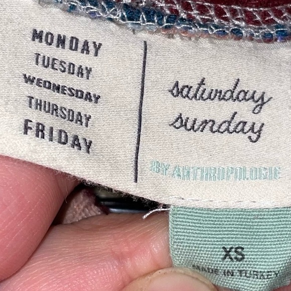 Saturday/Sunday by Anthropologie Pippa Hacci Striped Turtleneck Oversize Sweater - Picture 6 of 9